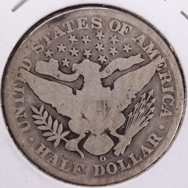 1904-O Barber Half Dollar, Good Circulated Coin, Store