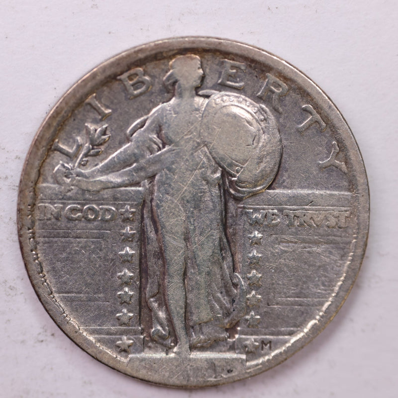 1921 Standing Liberty Silver Quarter, Affordable Collectible Coins. Sale