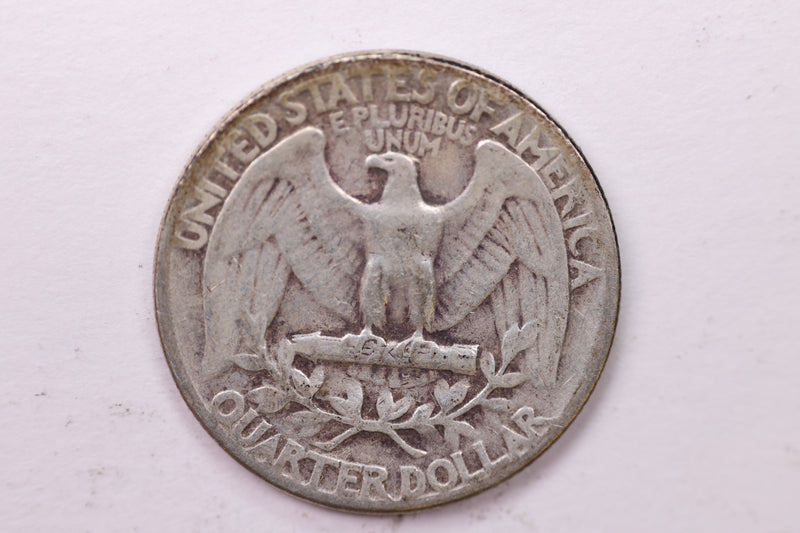 1940-D Washington Silver Quarter, Affordable Circulated Collectible Coin. Sale