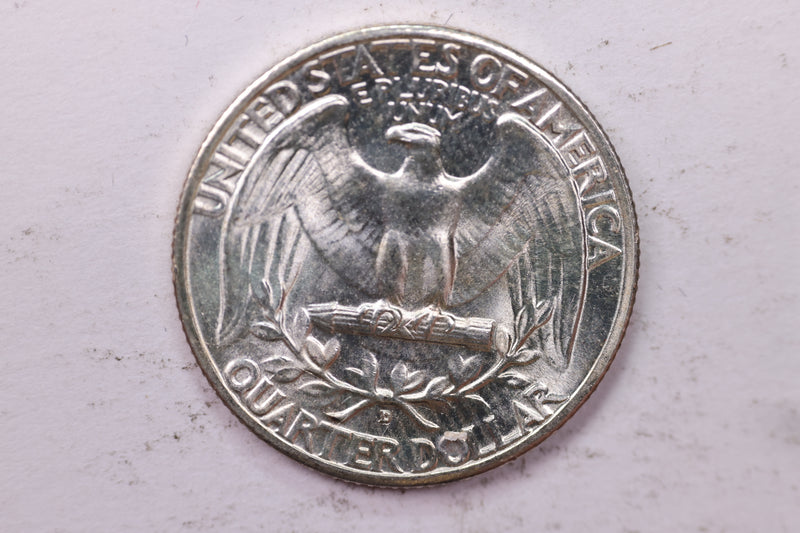 1943-D Washington Silver Quarter, Affordable Uncirculated Collectible Coin. Sale