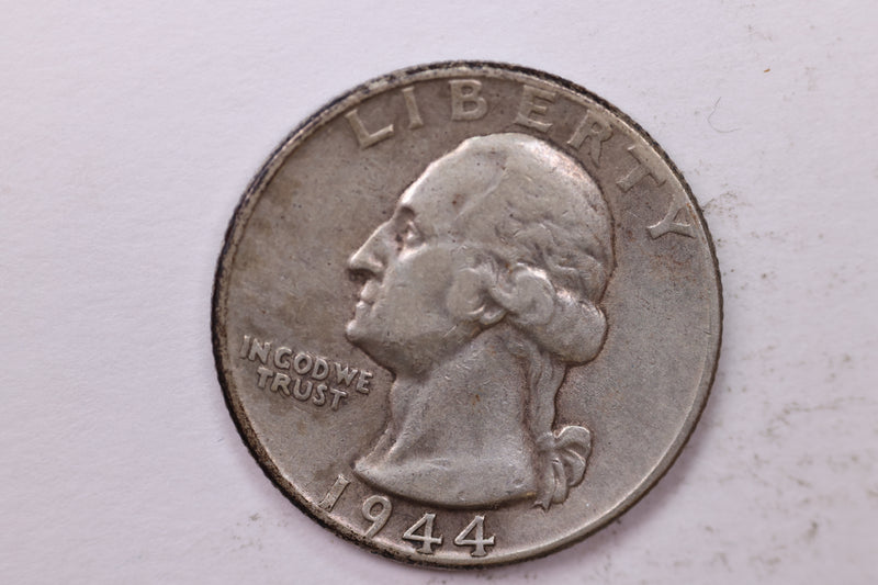 1944 Washington Silver Quarter, Affordable Circulated Collectible Coin. Sale