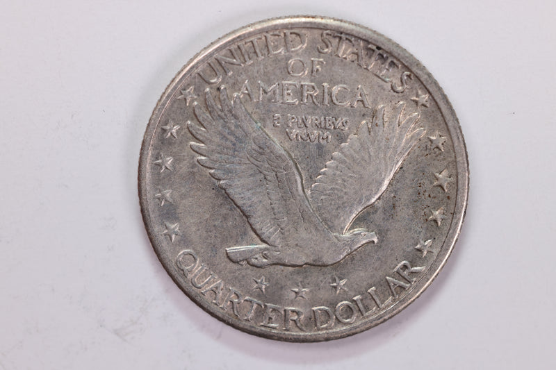 1918-S Standing Liberty Quarter., About Uncirculated Coin., Store Sale