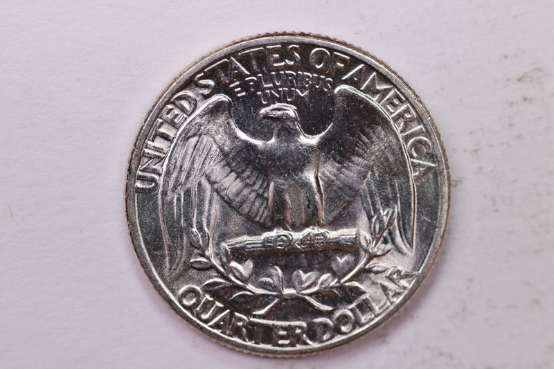 1946 Washington Silver Quarter, Affordable Uncirculated Collectible Coin. Sale