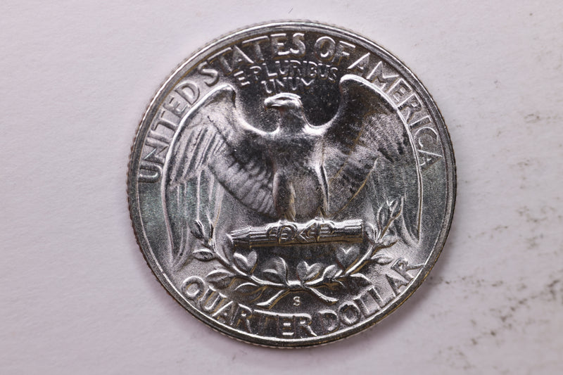 1947-S Washington Silver Quarter, Affordable Uncirculated Collectible Coin. Sale