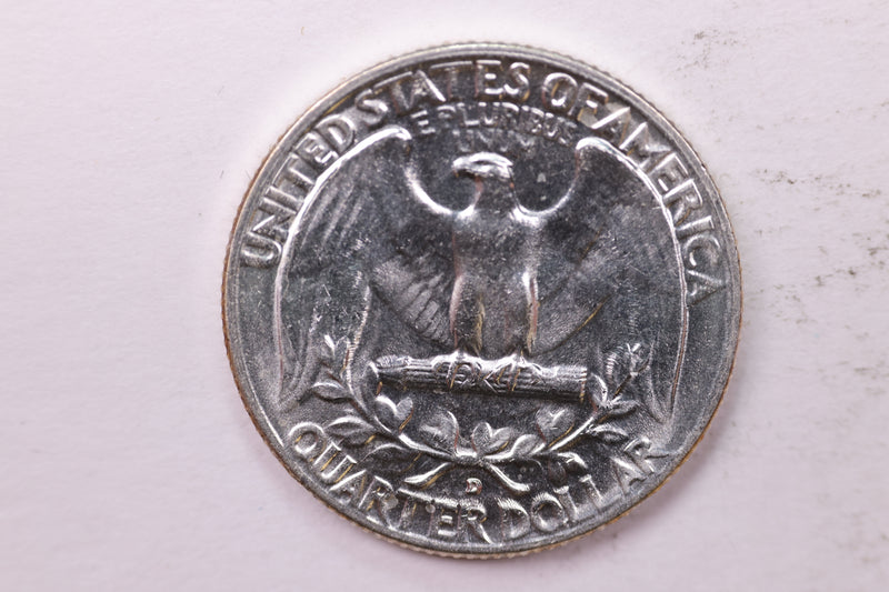 1955-D Washington Silver Quarter, Affordable Uncirculated Collectible Coin. Sale