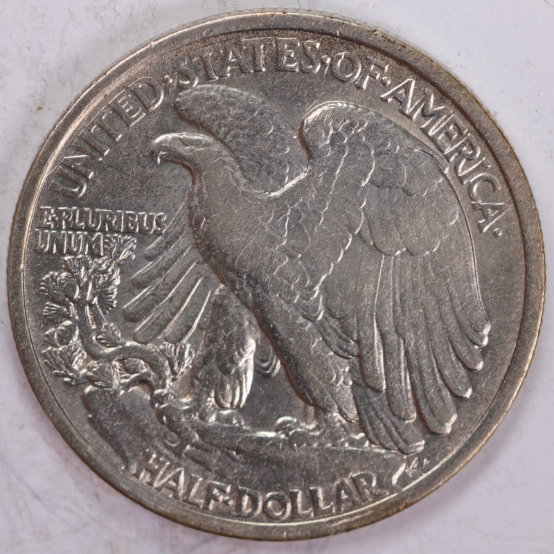 1919 Walking Liberty Half Dollar, Extra Fine Circulated Coin, Store