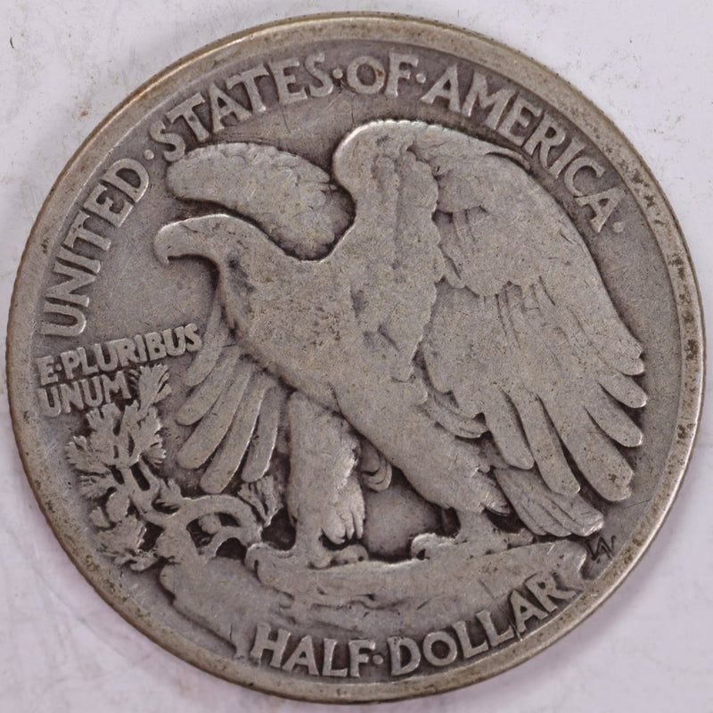 1920 Walking Liberty Half Dollar, Fine Circulated Coin, Store