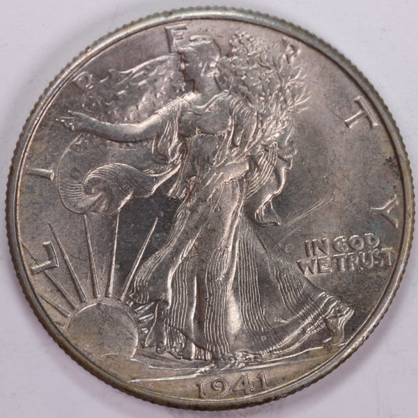 1941-D Walking Liberty Half Dollar, Mint State Coin, Store #H941D01