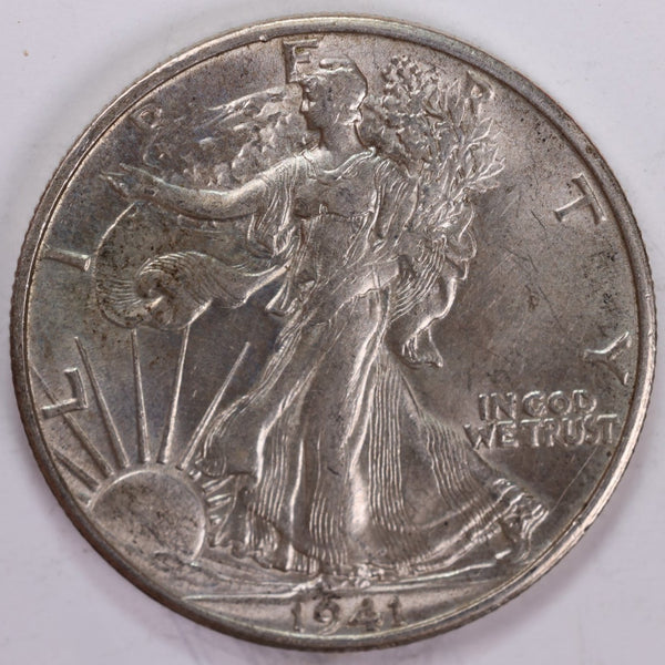 1941-S Walking Liberty Half Dollar, Mint State Coin, Store #H941S01