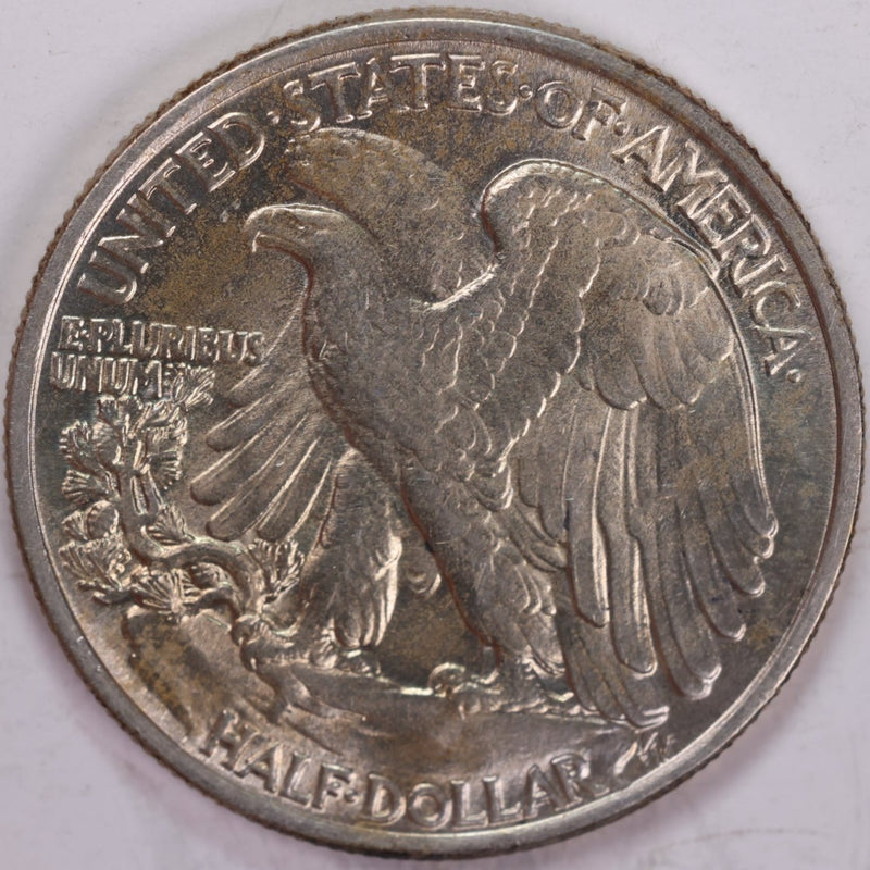 1943 Walking Liberty Half Dollar, Mint State Coin, Store