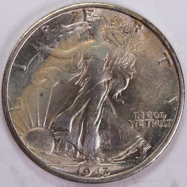 1943-S Walking Liberty Half Dollar, Mint State Coin, Store #H943S01