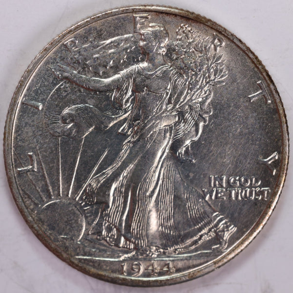 1944-D Walking Liberty Half Dollar, Mint State Coin, Store #H944D01