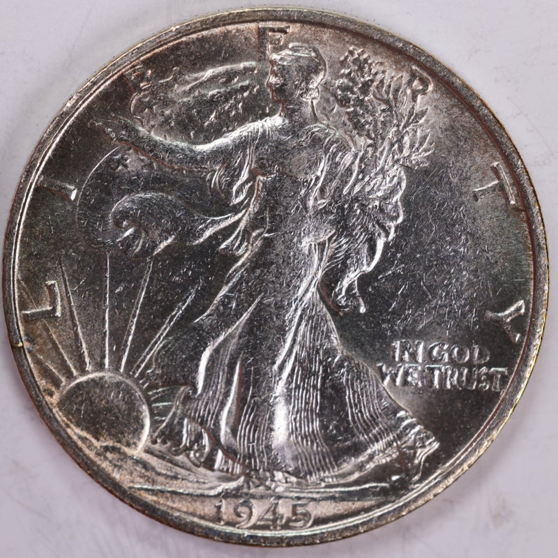 1945-S Walking Liberty Half Dollar, About Uncirculated Coin, Store