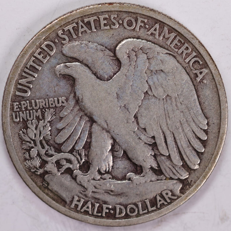 1945-S Walking Liberty Half Dollar, Very Fine Circulated Coin, Store