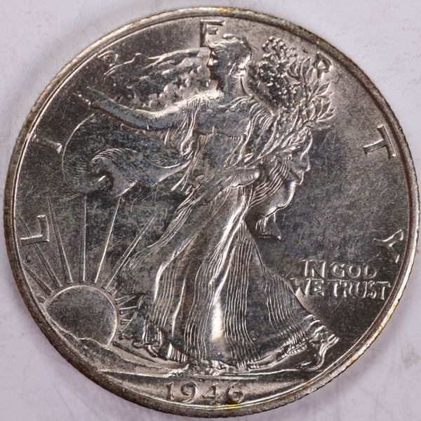 1946-S Walking Liberty Half Dollar, About Uncirculated Coin, Store #H946S01