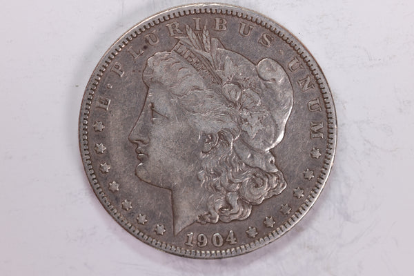 1904 Morgan Silver Dollar., Very Fine, Circulated Coin., Store #2033