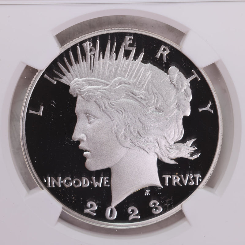 2023-S Peace Silver Dollar., Commemorative., NGC PF-70., Store