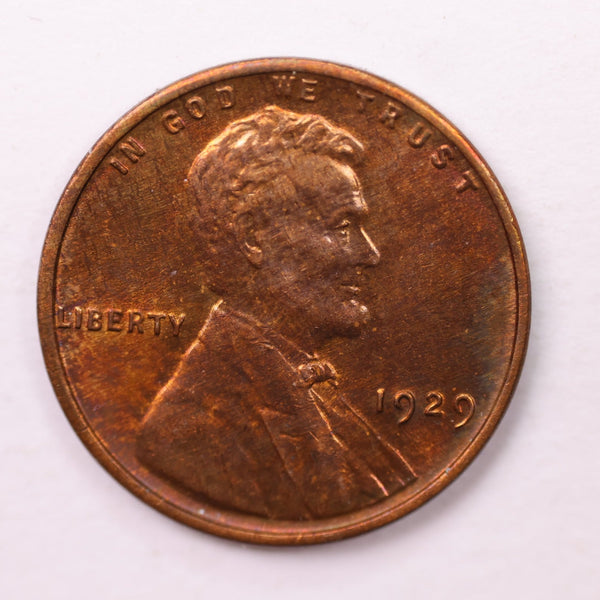 1929 Lincoln Wheat Cents., Extra Fine., Store #18715