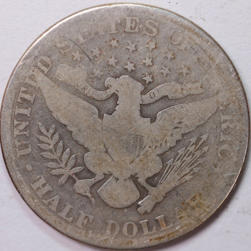 1912 Barber Half Dollar, About Good Circulated Coin, Store