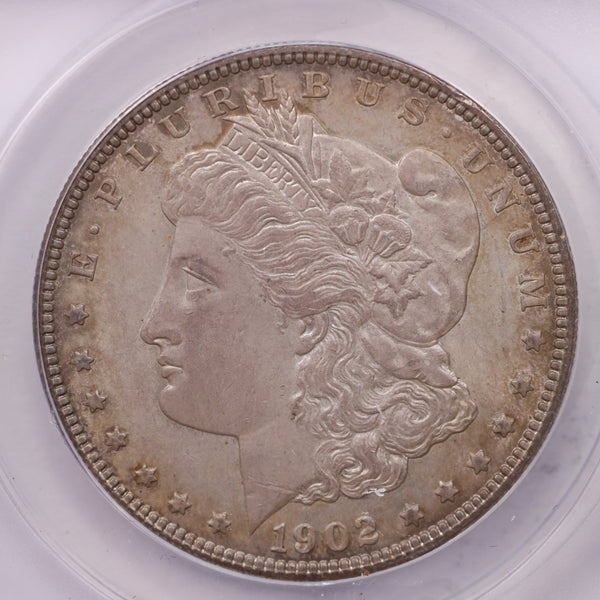 1902 Morgan Silver Dollar., ANACS MS62., Affordable Collectible Coin Store Sale #18220