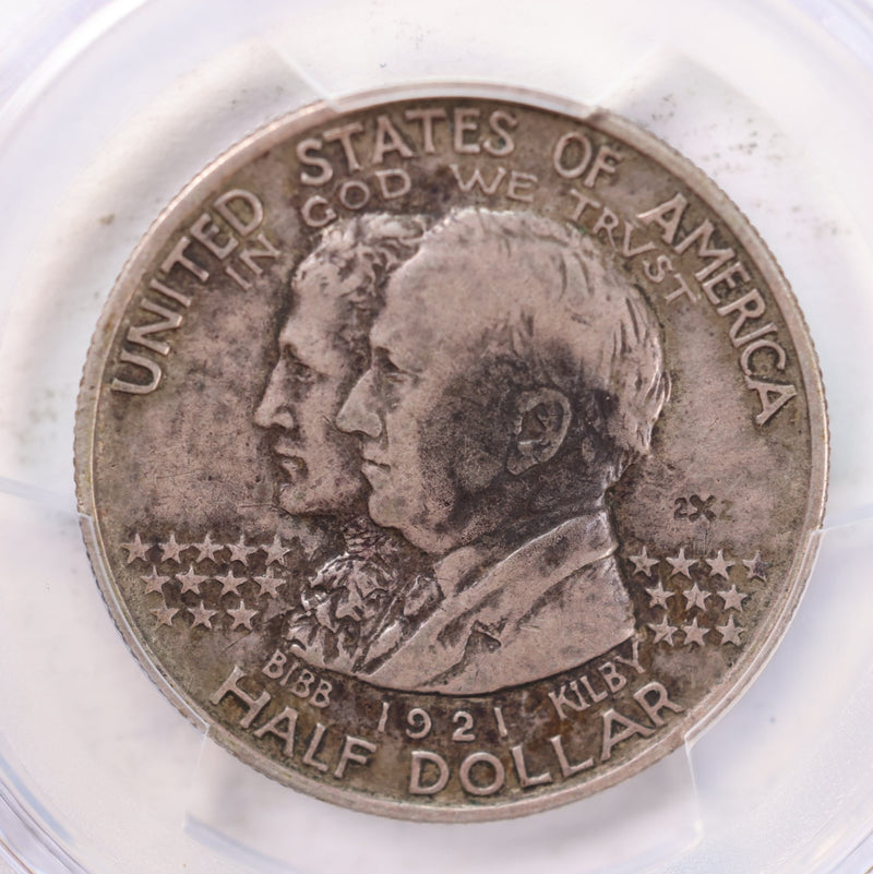 1921 50 Cent, Alabama 2x2, Commemorative., PCGS VF-30., Store