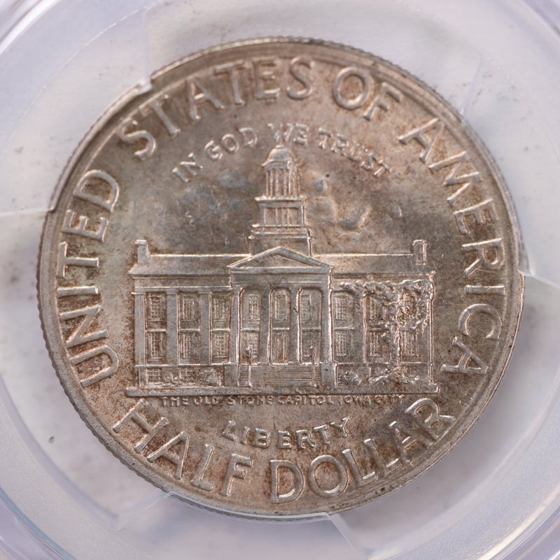 1946 50 Cent., Iowa, Commemorative., PCGS MS-63., Store