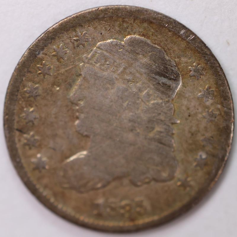 1835 Cap Bust Half Dime, Good Circulated Coin, Store