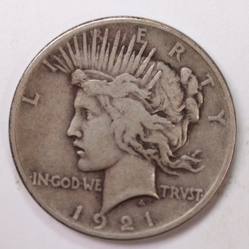 1921 Peace Silver Dollar., Extra Fine Circulated Condition., Store Sale