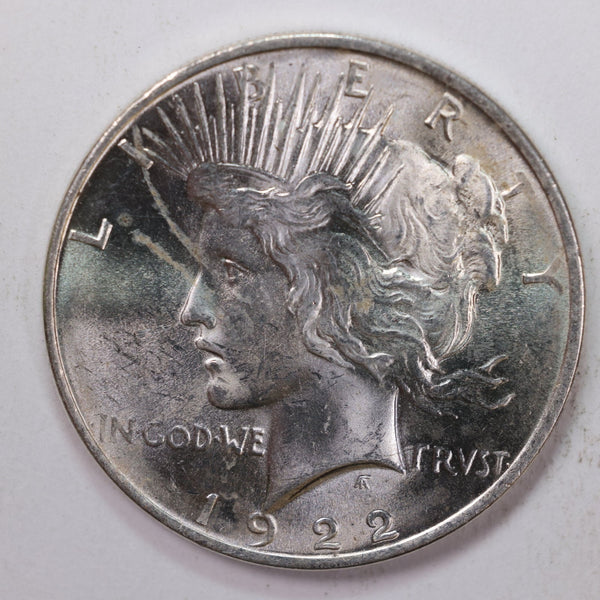 1922 Peace Silver Dollar., Gem Mint State Condition., Store Sale #9007