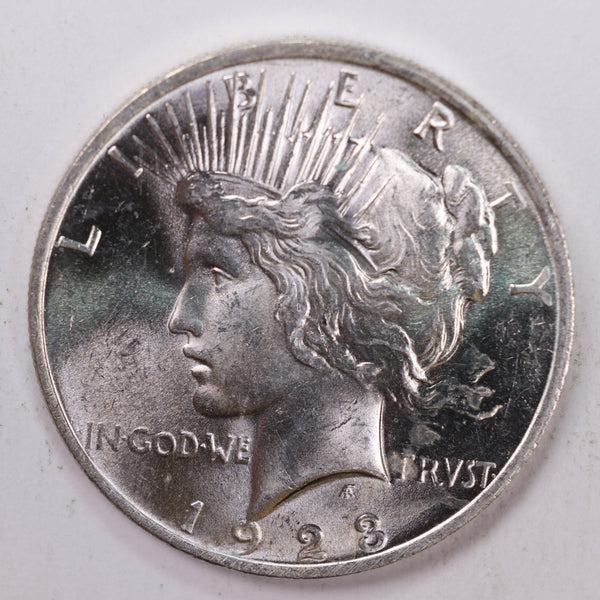 1923 Peace Silver Dollar., Gem Mint State Condition., Store Sale #9010