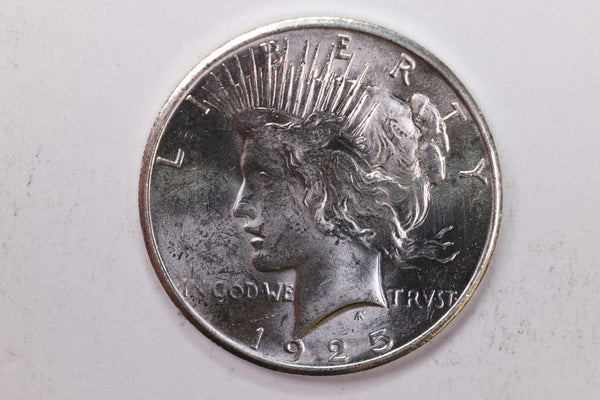 1925 Peace Silver Dollar., Gem Mint State Condition., Store Sale #9016