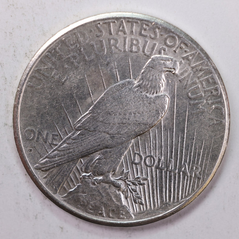 1926-S Peace Silver Dollar., Uncirculated Details Condition., Store Sale