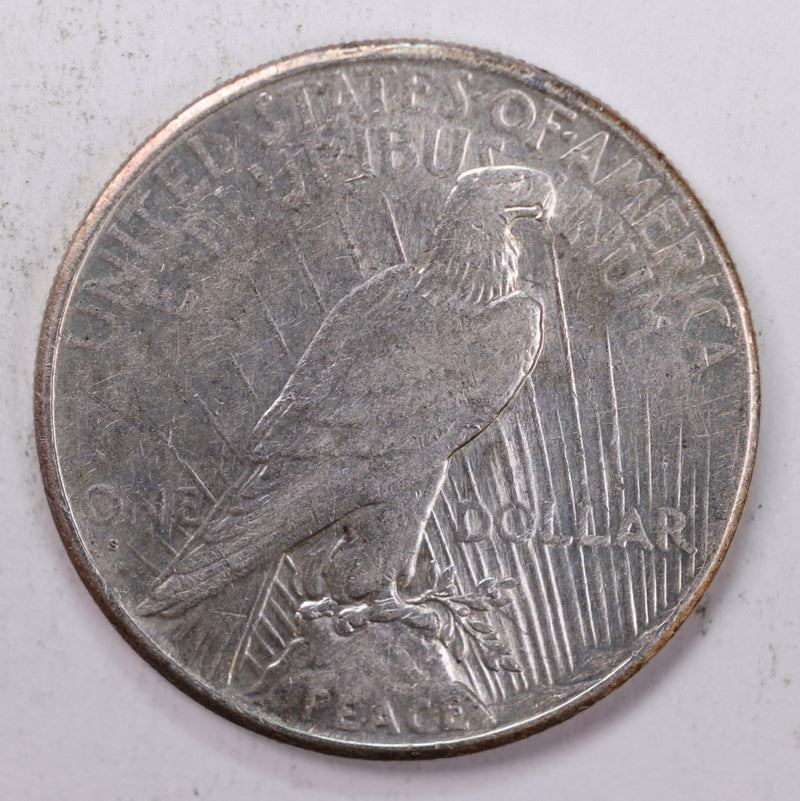 1926-S Peace Silver Dollar., About Uncirculated Details., Store Sale