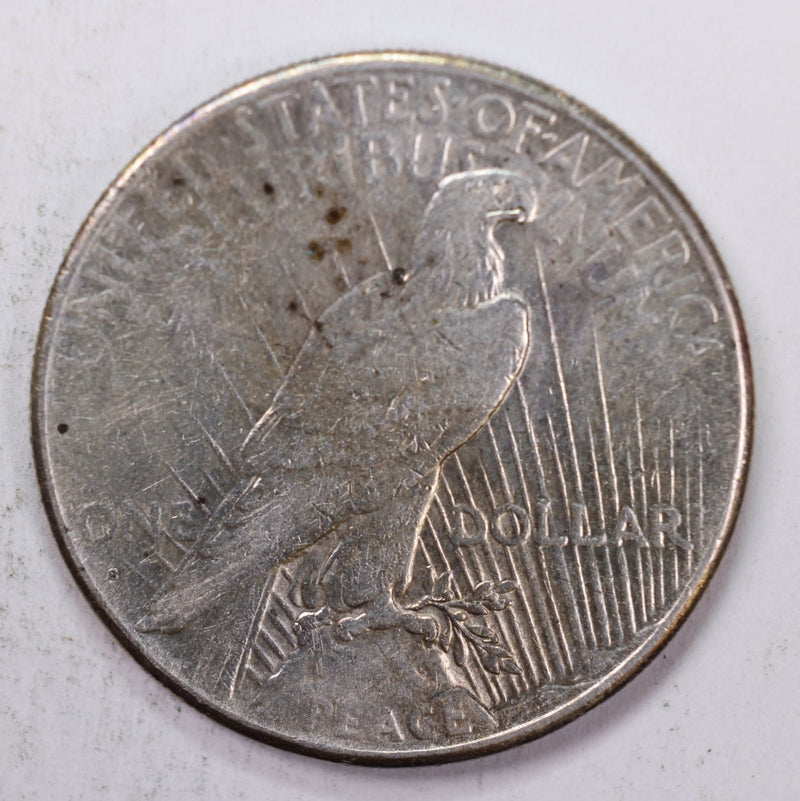 1927-S Peace Silver Dollar., Very Fine Circulated Coin., Store