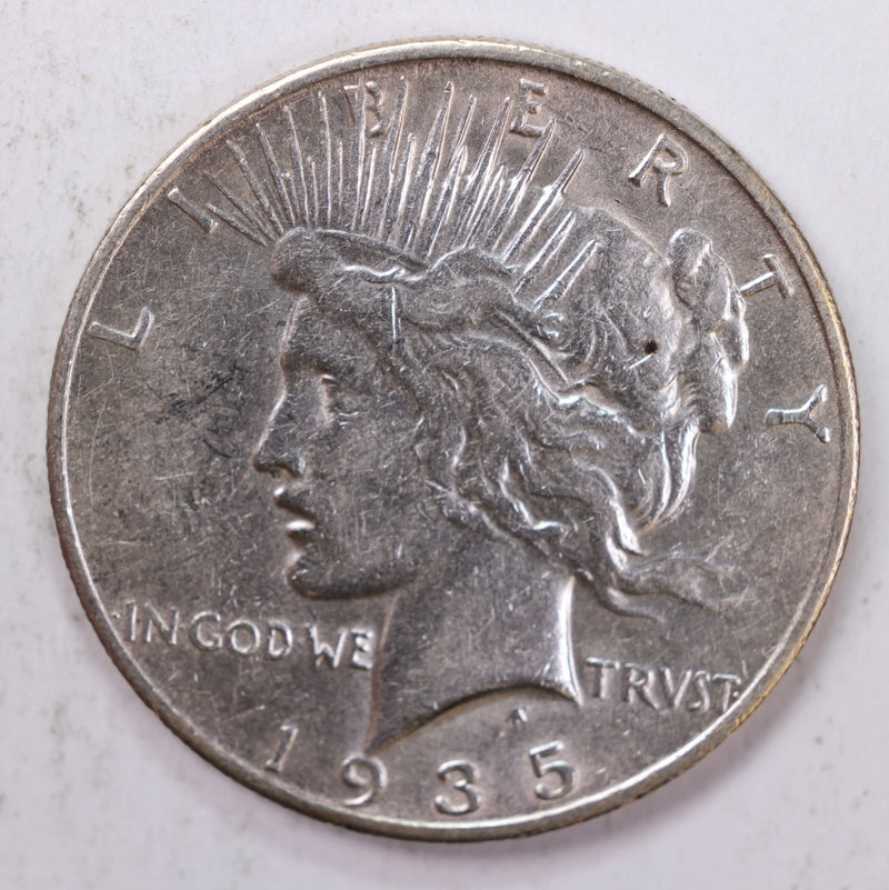 1935-S Peace Silver Dollar., Extra Fine Details Coin., Store