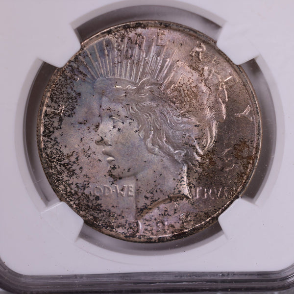 1923 Peace Silver Dollar., NGC MS-64., Uncirculated Coin., Store #9052