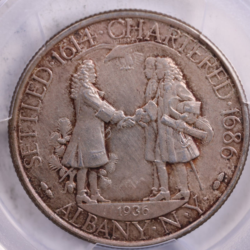 1936 Silver Commemorative., ' Albany'., PCGS UNC Details.,., Store