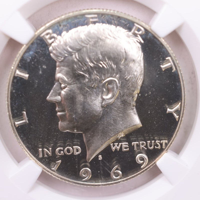 1969-S 50C Kennedy Half Dollar., NGC Graded PF69., Store