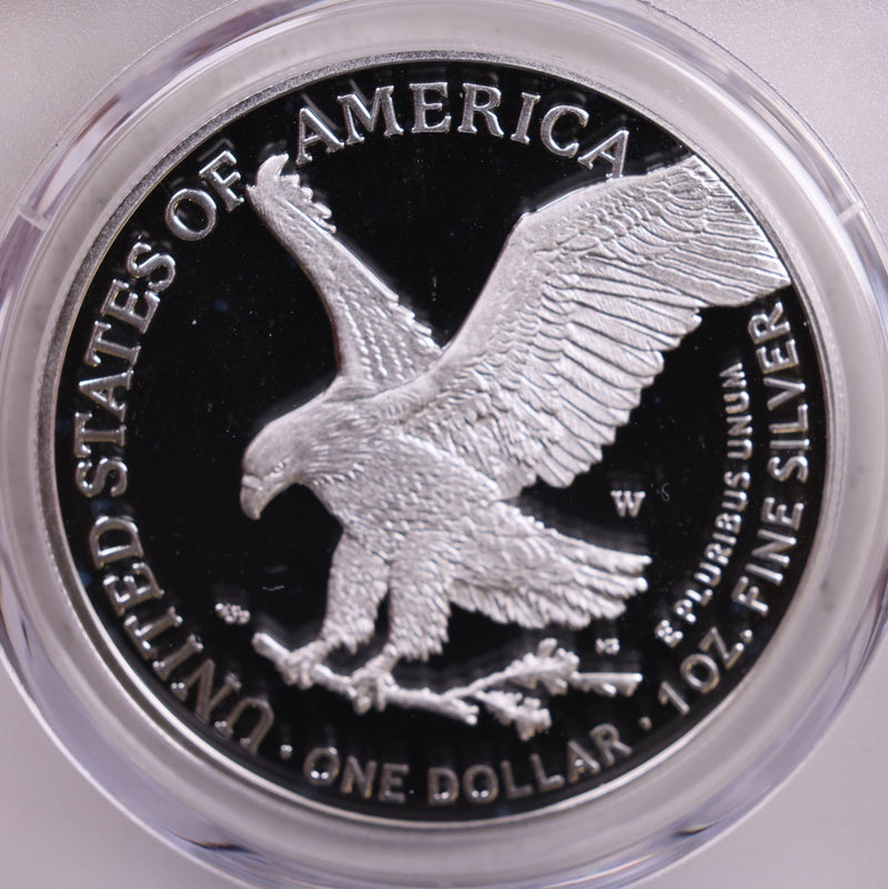 2024-W Proof American Silver Eagle., PCGS PF-70., Store