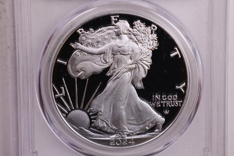 2024-W Proof American Silver Eagle., PCGS PF-70., Store