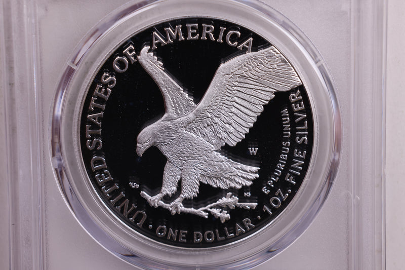 2024-W Proof American Silver Eagle., PCGS PF-70., Store