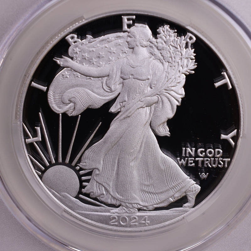 2024-S Proof American Silver Eagle., CAC Grading PR70., Store