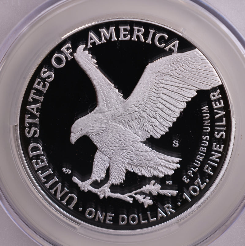 2024-S Proof American Silver Eagle., CAC Grading PR70., Store