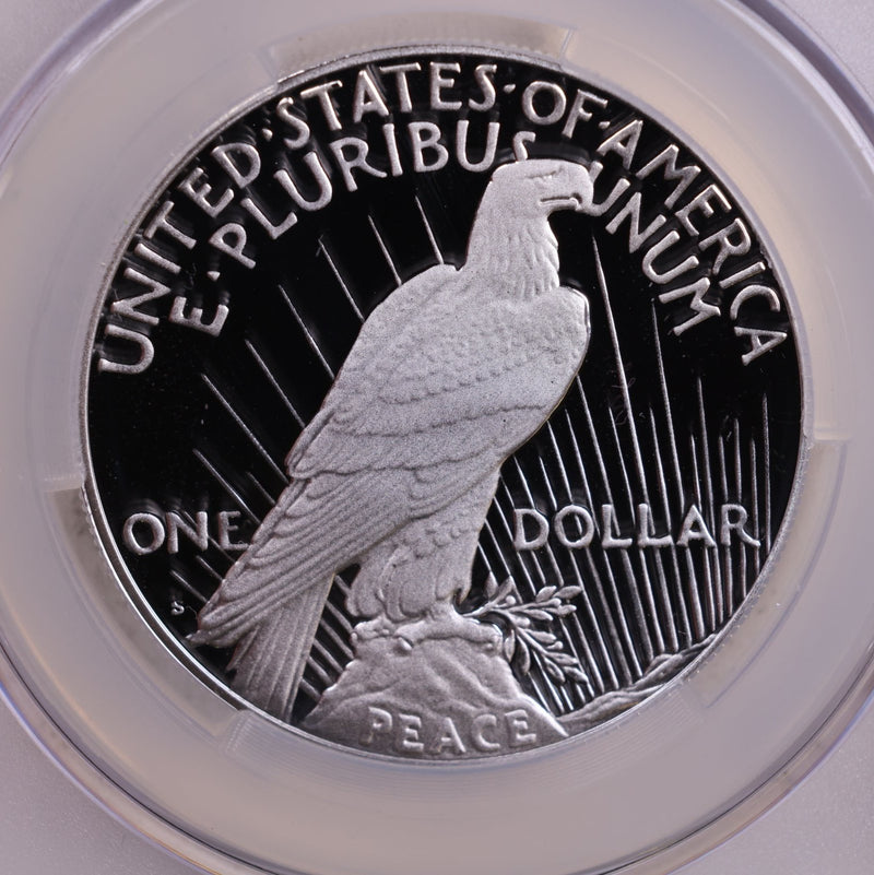2024-S Proof Peace Silver Commemorative., CAC Grading PR70., Store