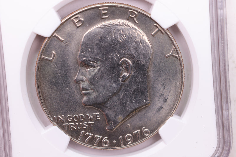 1976-D Eisenhower Dollar., NGC Graded., Store