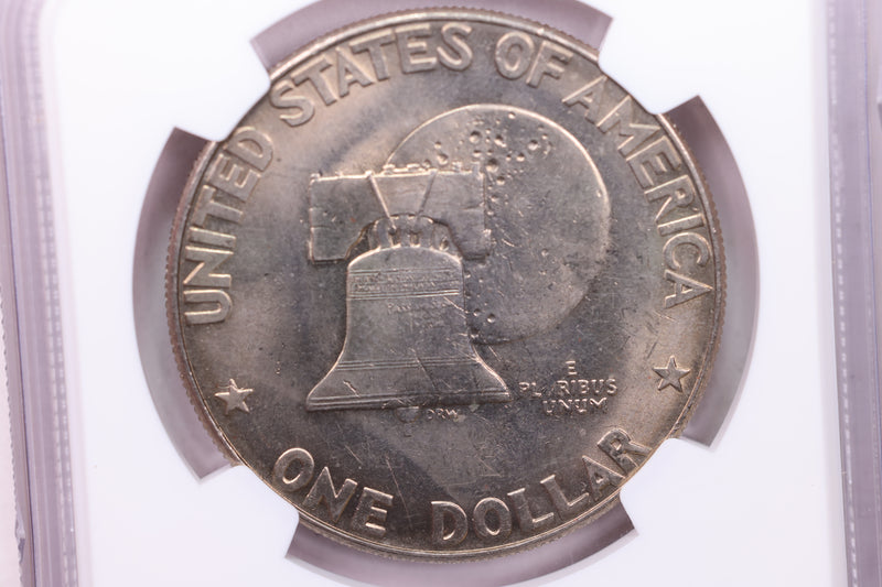 1976-D Eisenhower Dollar., NGC Graded., Store