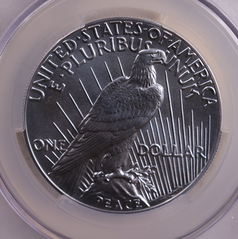 2021 Peace Silver Commemorative., CAC Grading PR-68., Store