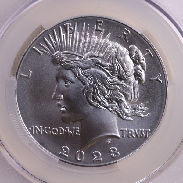 2023 Peace Silver Commemorative., CAC Grading MS-69., Store #9078.