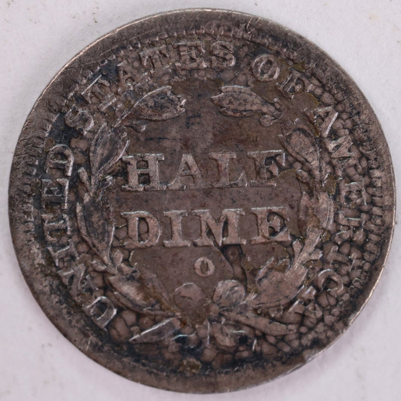 1842-O Seated Half Dime, Very Fine Circulated Coin, Store