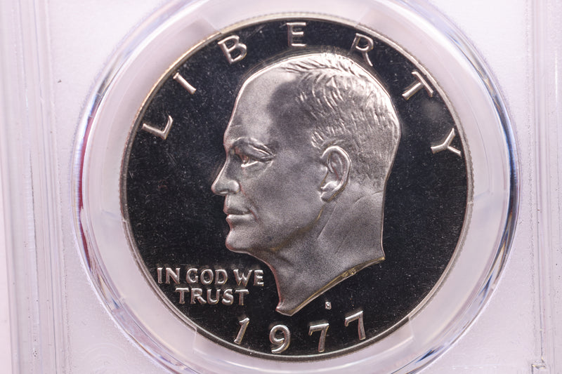 1977-S $1 Eisenhower Dollar., PCGS Certified Proof., Store